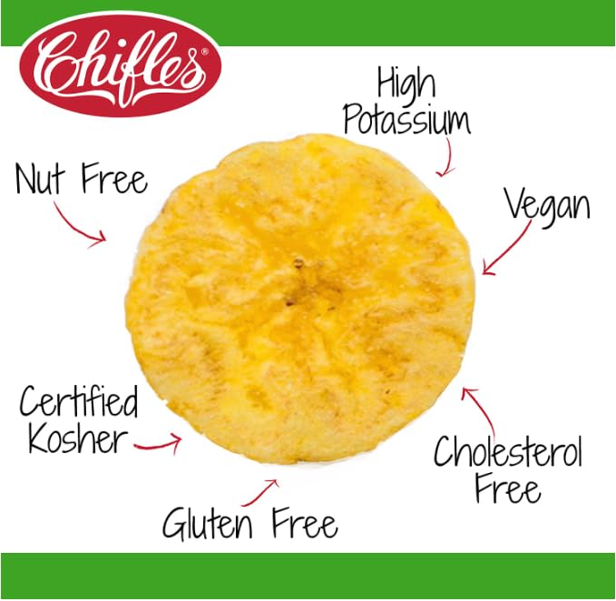 Chifles Original Salted Plantain Chips - 24 Individual Bags