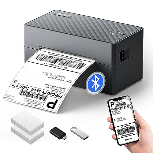 4x6 Shipping Label Thermal Printer Bluetooth Compatible