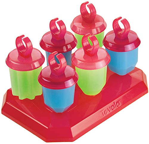 6 Pack Tovolo Reusable Ring Popsicle Molds