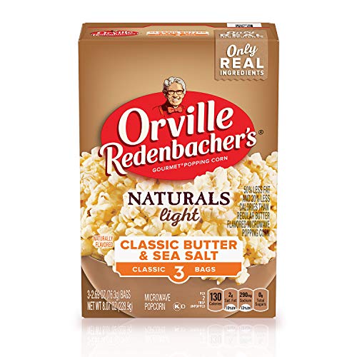 3 Count Orville Redenbacher’s Light Butter Microwave Popcorn