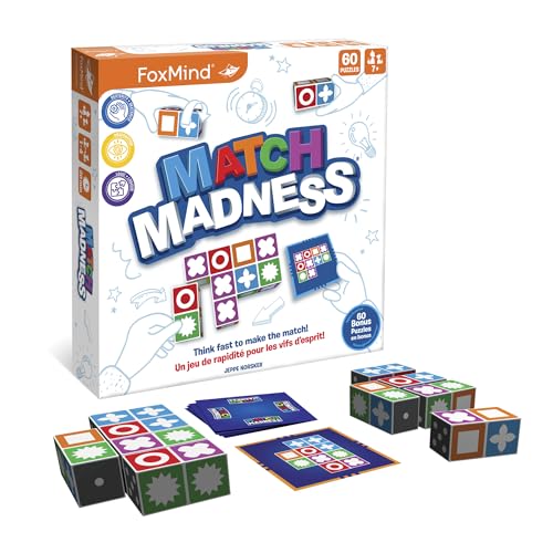 FoxMind Match Madness Family Puzzle Board Game
