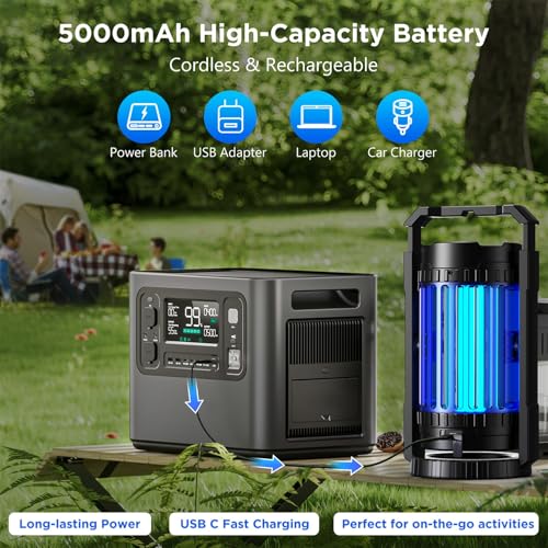 Evolpol Rechargeable 4-in-1 Mosquito Zapper