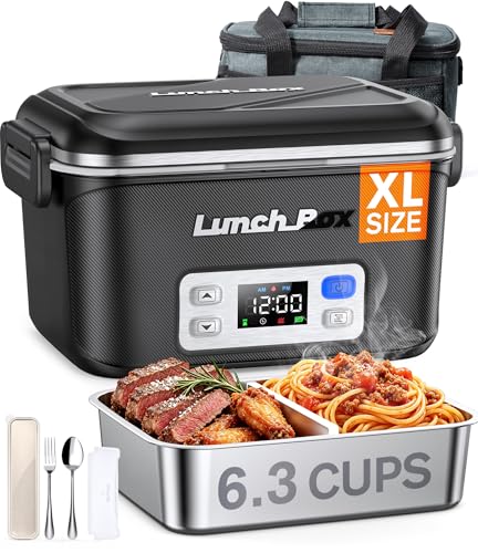 Cordless Rechargeable Electric Heated Lunch Box 1.5L