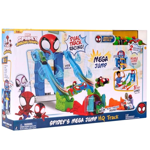 Marvel Spidey and His Amazing Friends Spidey’s Mega Jump HQ Track