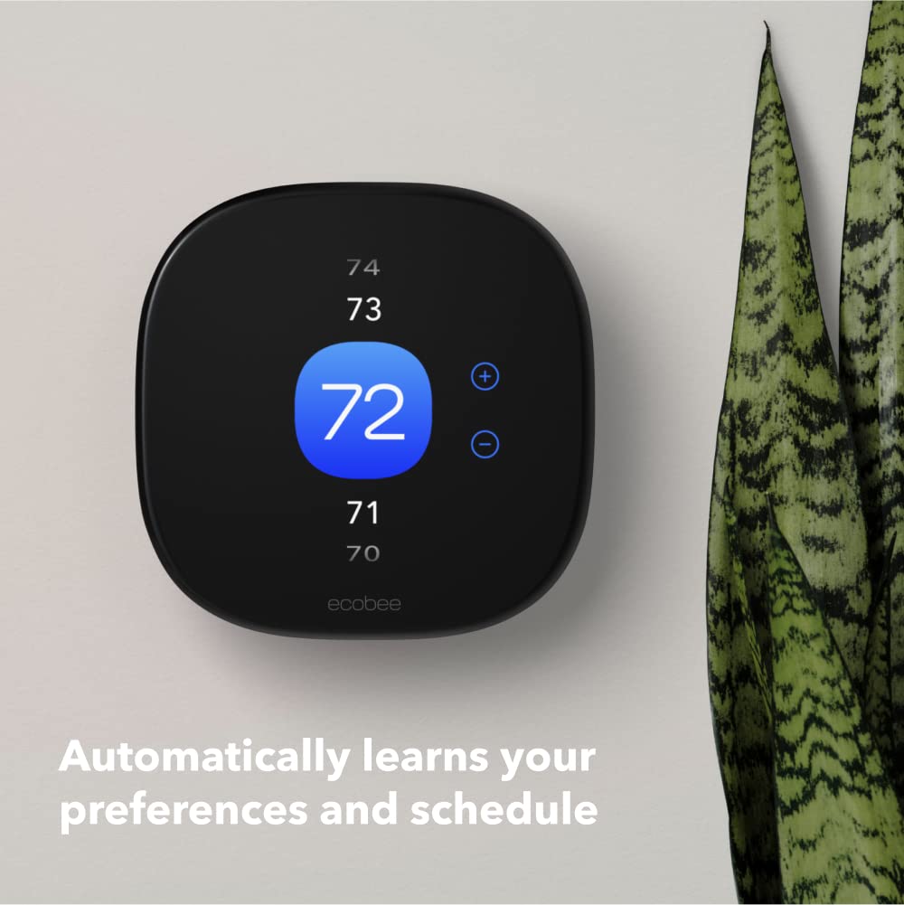 ecobee Smart Thermostat with WiFi and Voice Control