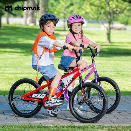 Chipmunk Kids Bike for Ages 3-11, 12-18 Inch