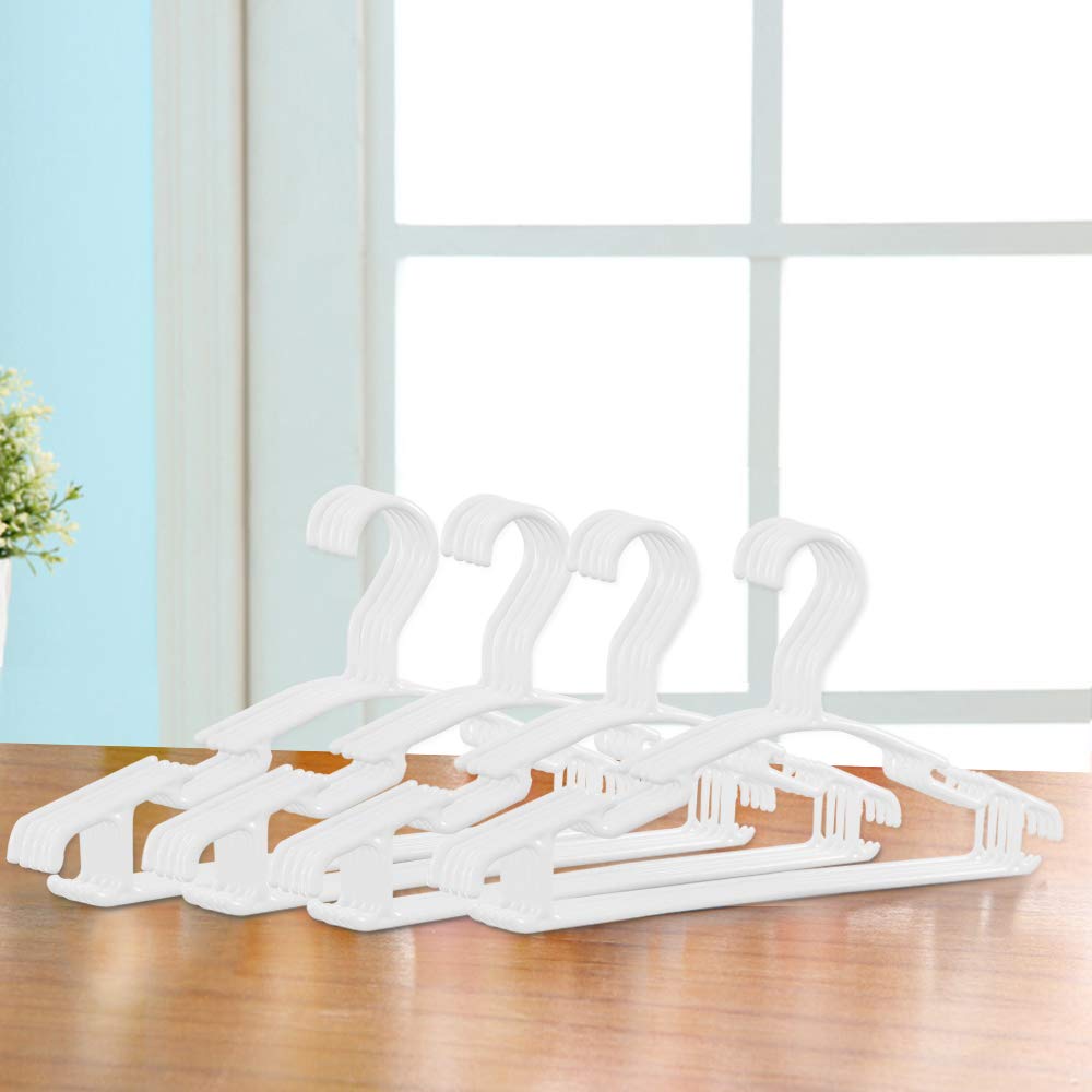 GoodtoU 80-Pack Plastic Baby Hangers for Toddlers