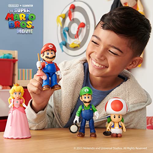 Super Mario Bros. 5" Action Figure with Plunger