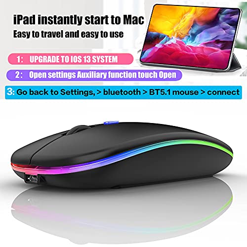 Bluetooth Wireless Mouse for Laptop and PC