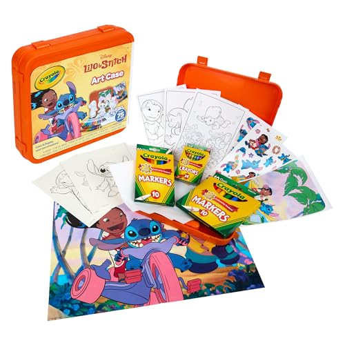 Crayola Lilo & Stitch Kids Coloring Art Case