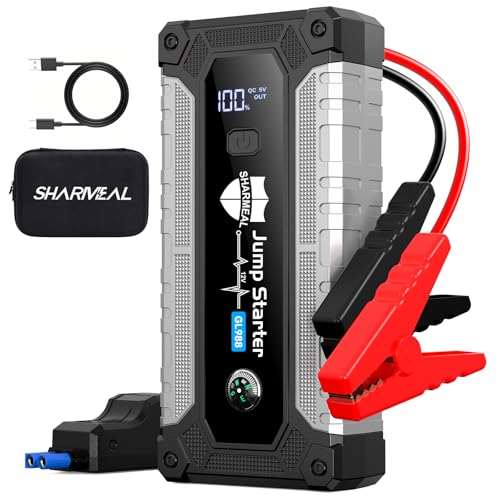 6000A Portable Car Jump Starter Battery Booster