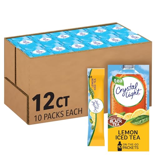 120 Count Crystal Light Lemon Iced Tea Drink Mix