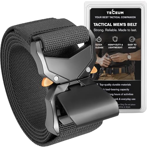 TECEUM Heavy Duty Quick-Release Tactical Belt