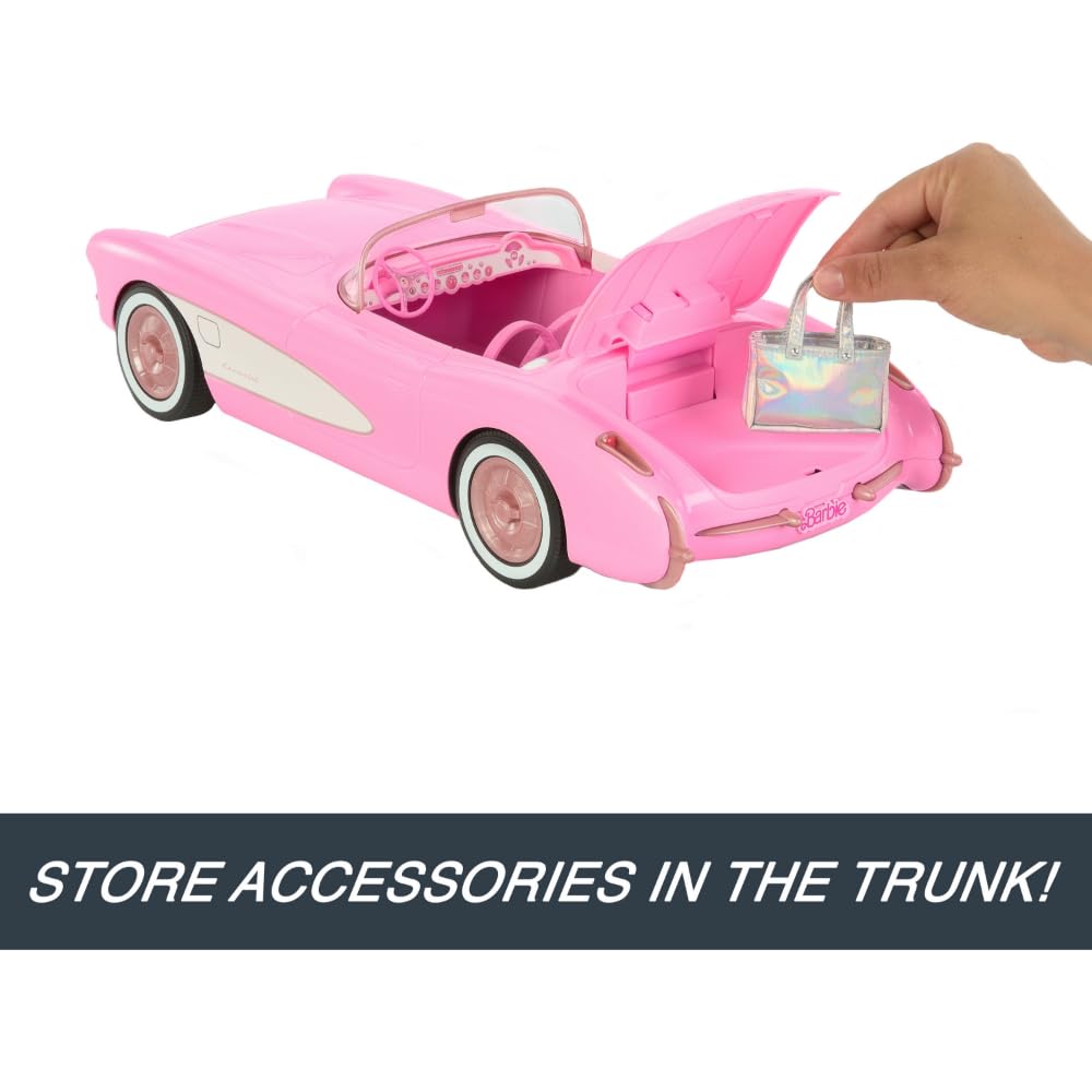 Hot Wheels RC Corvette Toy Car for 2 Dolls