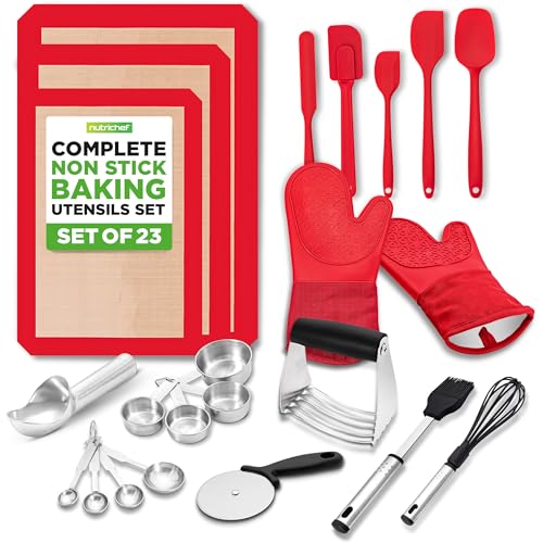 23 Piece Baking Utensil and Measuring Cup Set