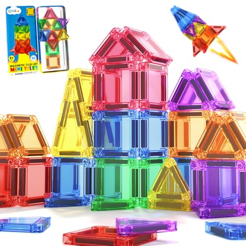 Coodoo Magnetic Tiles STEM Building Blocks Set