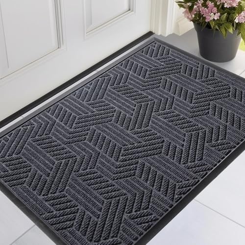Low Profile Non-Slip Outdoor Welcome Doormat