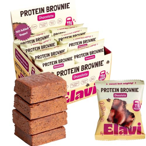 8 Pack ELAVI Chocolate Fudge Protein Brownies (OK)