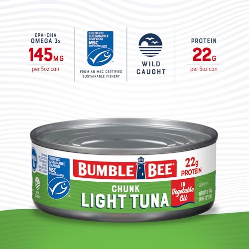 Bumble Bee Chunk Light Tuna in Oil, 5 oz