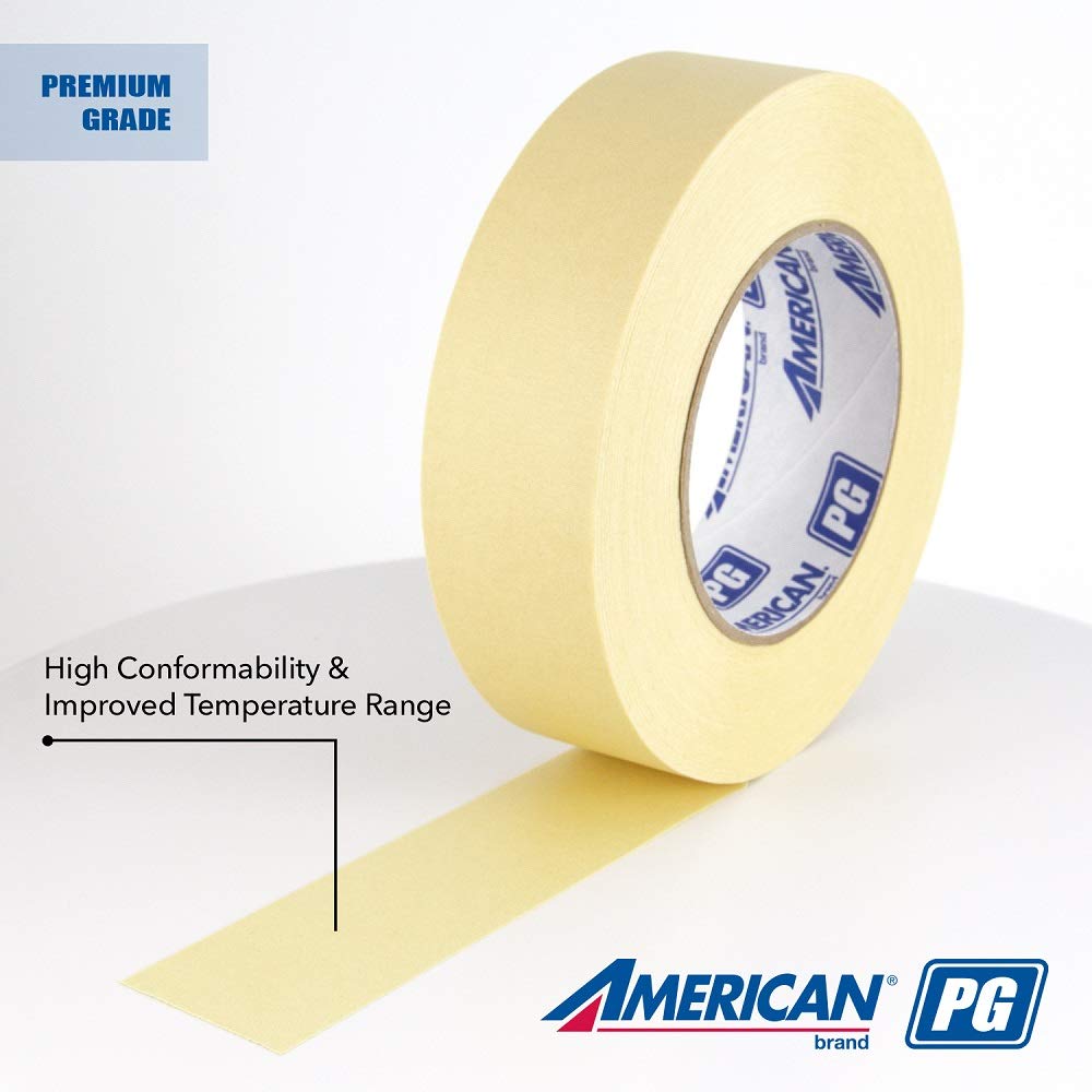 IPG Automotive Masking Tape 36-Pack, Tan 0.94" x 60yd