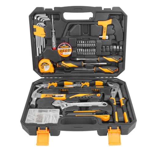 119 Piece Household Hand Tool Kit with Case