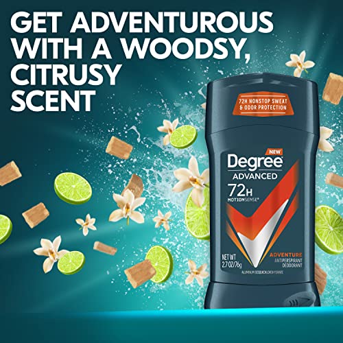 Degree Men Antiperspirant Deodorant, Adventure Freshness