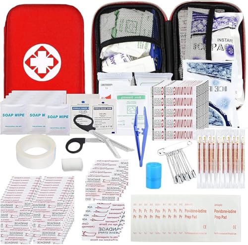 275 Piece Compact Car Emergency First Aid Kit