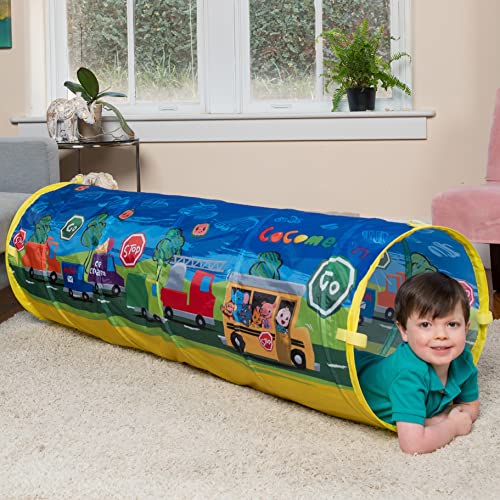 Cocomelon Tunnel for Toddlers Pop Up Play Tunnel Tent for Kids to Crawl Through | Collapsible and Portable Toy