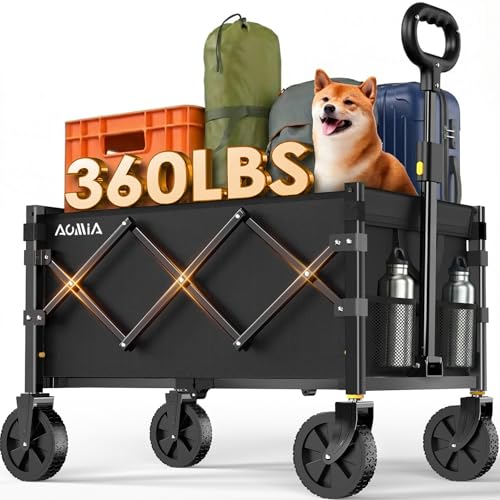 Heavy Duty Collapsible Folding Utility Wagon Cart