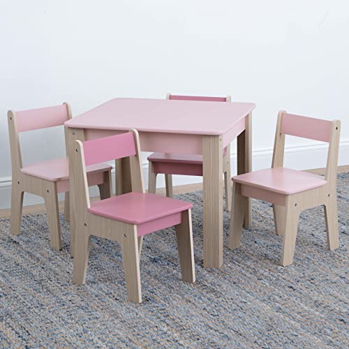 Delta Children Kids Table and Chair Set - Blush