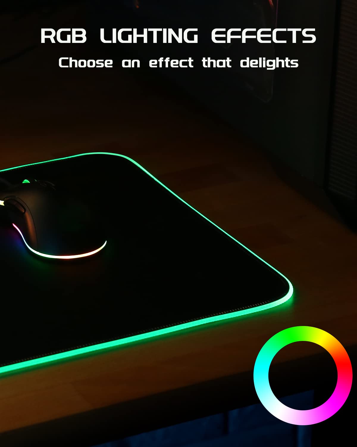 XXL RGB Gaming Mouse Pad with Non-Slip Base