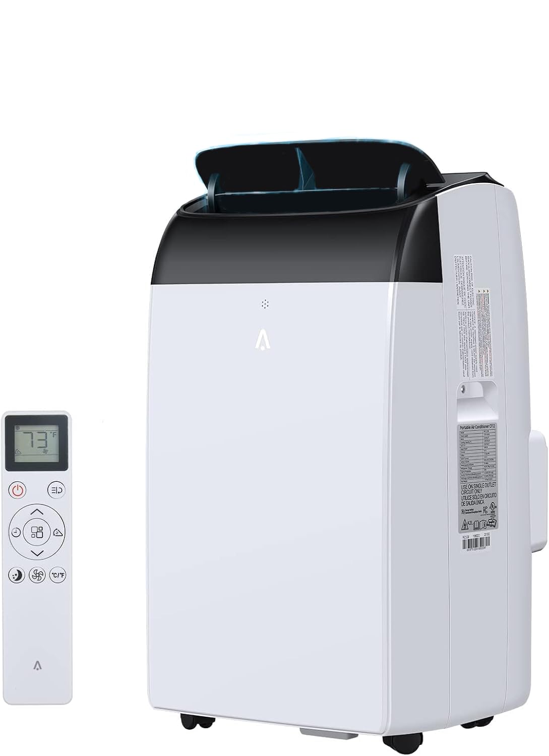 12,000 BTU Portable Air Conditioner with Remote