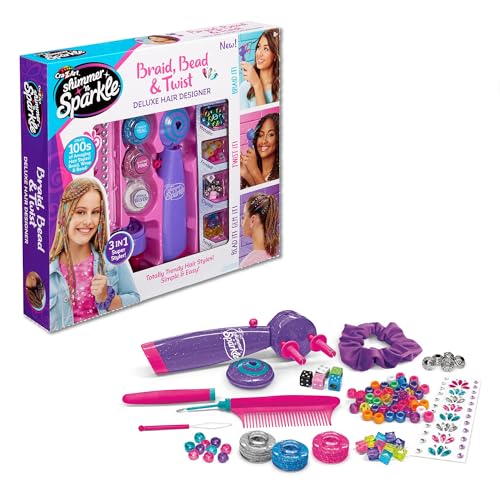 Cra-Z-Art Shimmer ‘n Sparkle Hair Braiding Kit