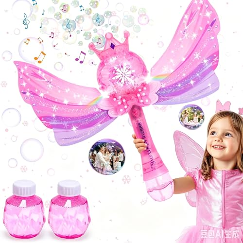 Princess Bubble Wands Bubble Machine for Toddlers