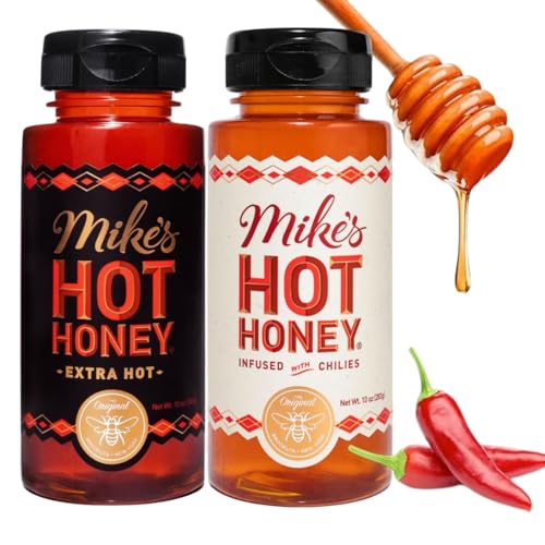 2 Pack Mike's Hot Honey Original and Extra Hot (OK)