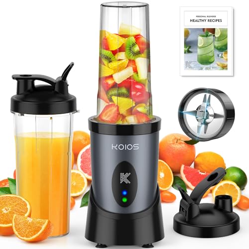 KOIOS 900W Personal Blender with 2 Portable Cups