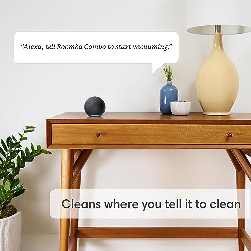 iRobot Roomba Combo i5+ Self-Emptying Robot Vacuum and Mop, Clean by Room with Smart Mapping, Empties Itself for Up to 60 Days, Works with Alexa, Personalized Cleaning OS