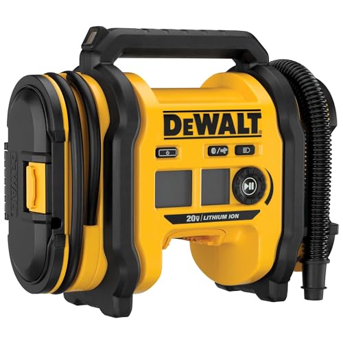 DEWALT 20V MAX Cordless Tire Inflator Air Compressor