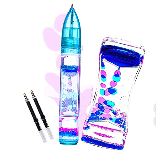 Liquid Motion Bubbler Sensory Timer Fidget Toy Set
