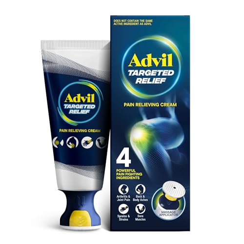 Advil Targeted Relief Pain Cream with Massage Applicator