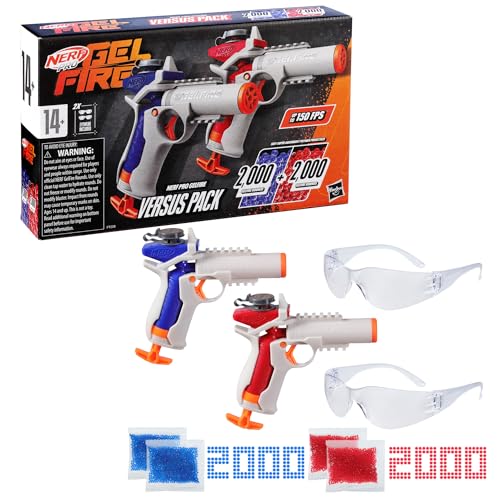 2 Blaster Nerf Gelfire Pack with 4000 Rounds