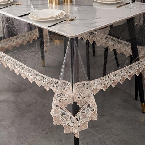 Pioggia Waterproof PVC Vinyl Tablecloth Protector
