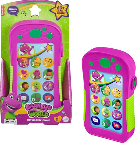 Barney Musical Light-Up Toddler Toy Phone