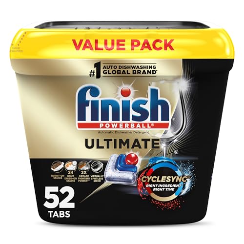 52 Count Finish Ultimate Dishwasher Detergent Pods