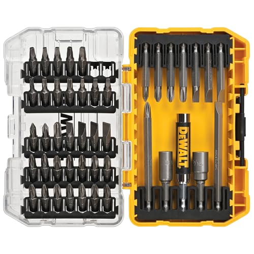 45 Piece DEWALT Screwdriver Bit Set with Case