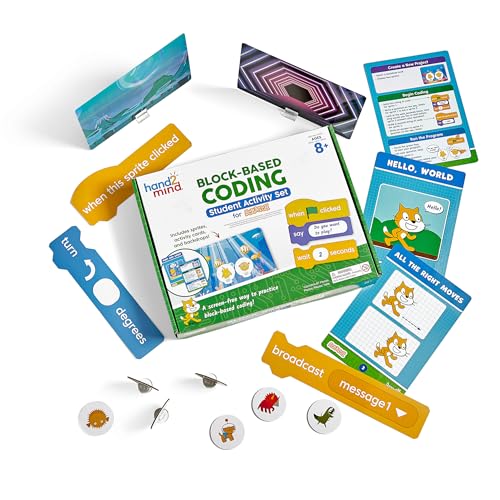 hand2mind Scratch Block-Based Coding Student Activity Kit