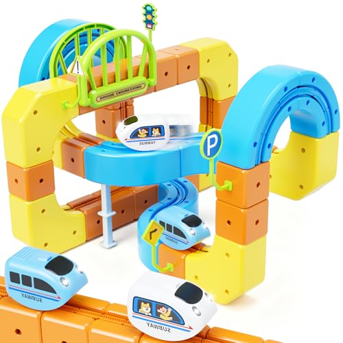 Infinity Racer 3D Electric Train Track Set