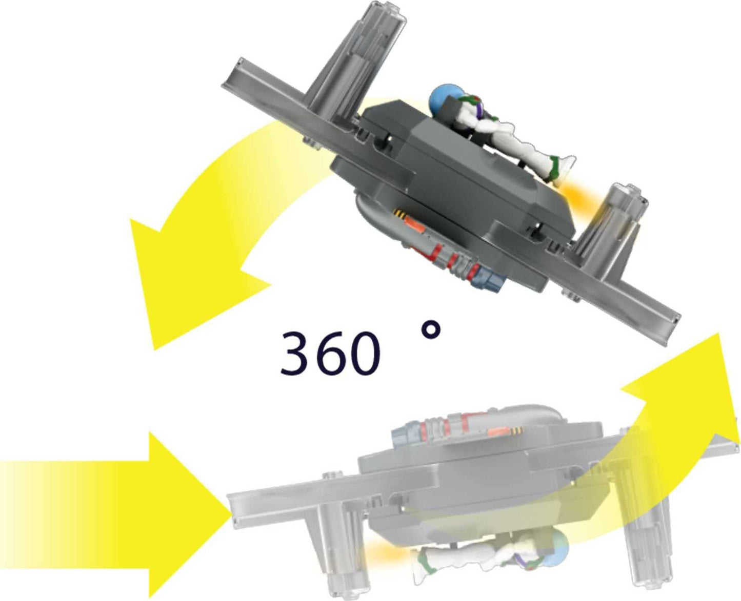 Hot Wheels Buzz Lightyear RC Jetpack Toy Drone