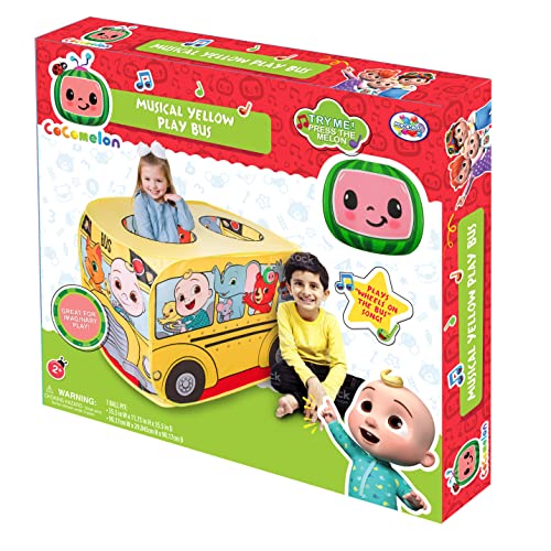 Cocomelon Musical School Bus Pop Up Tent