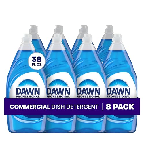 8 Pack Dawn Pro Manual Pot and Pan Detergent (38 fl oz)
